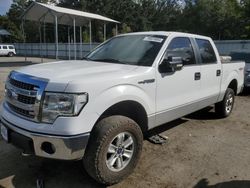 Salvage cars for sale at Savannah, GA auction: 2013 Ford F150 Supercrew