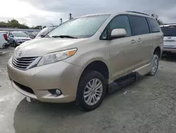 2014 Toyota Sienna XLE en venta en Riverview, FL