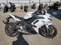 Salvage motorcycles for sale at Fresno, CA auction: 2020 Kawasaki EX650 M