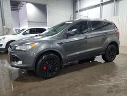 Salvage cars for sale at Ham Lake, MN auction: 2015 Ford Escape Titanium