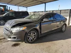 Salvage cars for sale at Anthony, TX auction: 2016 Ford Fusion SE