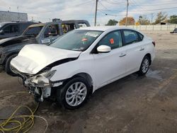 Salvage cars for sale at Chicago Heights, IL auction: 2019 Nissan Sentra S