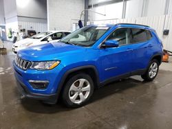 Salvage cars for sale at Ham Lake, MN auction: 2021 Jeep Compass Latitude