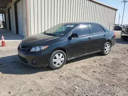 Salvage cars for sale from Copart Temple, TX: 2013 Toyota Corolla Base