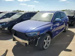 Salvage cars for sale at Wilmer, TX auction: 2022 Audi SQ5 Premium Plus