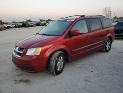 Salvage cars for sale at Kansas City, KS auction: 2010 Dodge Grand Caravan SXT