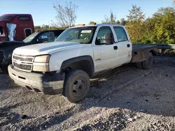 Salvage trucks for sale at Lawrenceburg, KY auction: 2005 Chevrolet Silverado C3500