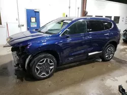 Salvage cars for sale at Blaine, MN auction: 2023 Hyundai Santa FE Limited