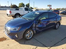 Hyundai Vehiculos salvage en venta: 2020 Hyundai Elantra SEL