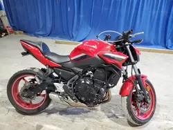 Salvage motorcycles for sale at Hurricane, WV auction: 2022 Kawasaki ER650 K