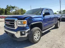 Salvage cars for sale at Bridgeton, MO auction: 2014 GMC Sierra K1500 SLE