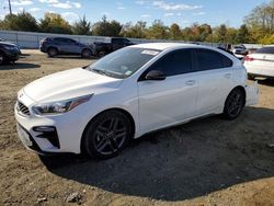 KIA salvage cars for sale: 2021 KIA Forte GT Line