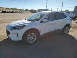 Salvage cars for sale at Colorado Springs, CO auction: 2020 Ford Escape SE