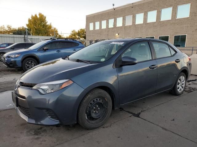 2016 Toyota Corolla L