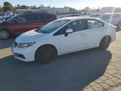 Honda salvage cars for sale: 2013 Honda Civic LX