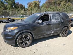 Salvage cars for sale at Waldorf, MD auction: 2015 Ford Explorer Sport