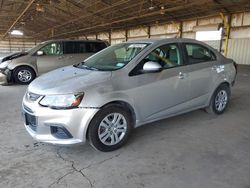 Chevrolet salvage cars for sale: 2017 Chevrolet Sonic LS