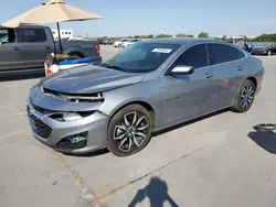 Vehiculos salvage en venta de Copart Grand Prairie, TX: 2023 Chevrolet Malibu RS