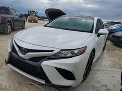 Salvage cars for sale at Arcadia, FL auction: 2019 Toyota Camry XSE