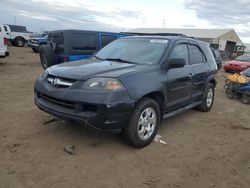 Salvage cars for sale at Brighton, CO auction: 2002 Acura MDX Touring