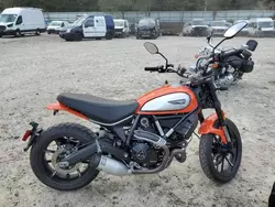 Ducati Scrambler Desert Sled salvage cars for sale: 2019 Ducati Scrambler Desert Sled