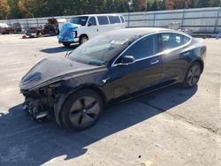 Salvage cars for sale at Rogersville, MO auction: 2020 Tesla Model 3