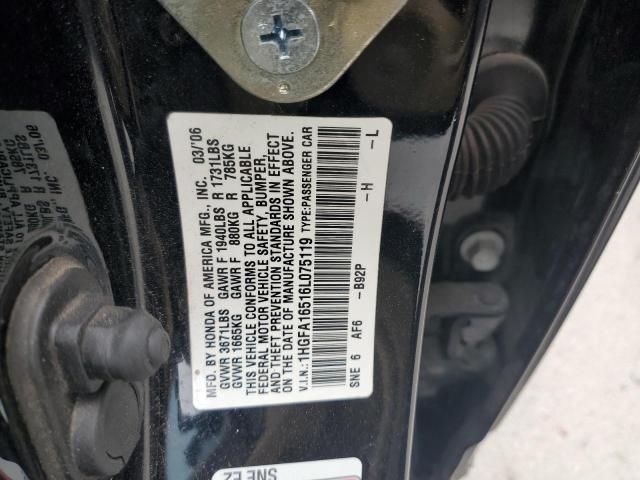 2006 Honda Civic LX