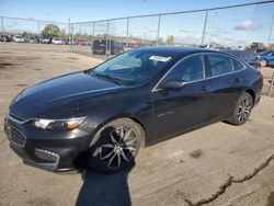 Salvage cars for sale at Moraine, OH auction: 2018 Chevrolet Malibu LT