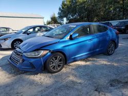 Salvage cars for sale at Midway, FL auction: 2017 Hyundai Elantra SE