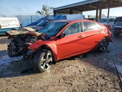 Salvage cars for sale at Riverview, FL auction: 2022 Hyundai Elantra Limited