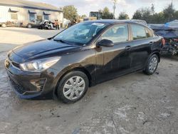 KIA rio Vehiculos salvage en venta: 2021 KIA Rio LX