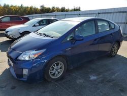 Salvage cars for sale at Windham, ME auction: 2011 Toyota Prius