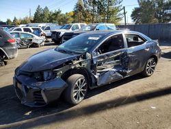 Toyota Corolla l salvage cars for sale: 2017 Toyota Corolla L