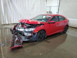 Salvage cars for sale at Central Square, NY auction: 2017 Honda Civic EX