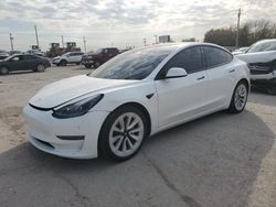 Tesla salvage cars for sale: 2021 Tesla Model 3