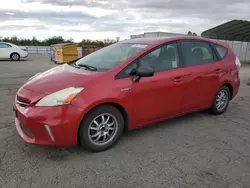 Salvage cars for sale at Fresno, CA auction: 2014 Toyota Prius V