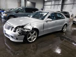 Salvage cars for sale at Ham Lake, MN auction: 2009 Mercedes-Benz E 350 4matic