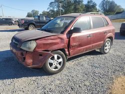 Salvage cars for sale from Copart Gastonia, NC: 2005 Hyundai Tucson GL