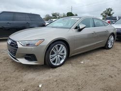 Flood-damaged cars for sale at auction: 2019 Audi A7 Prestige