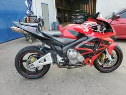 Salvage motorcycles for sale at Hillsborough, NJ auction: 2004 Honda CBR600 RR