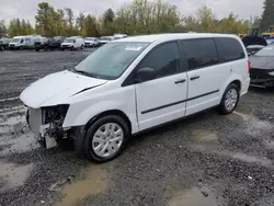 Salvage cars for sale from Copart Portland, OR: 2016 Dodge Grand Caravan SE