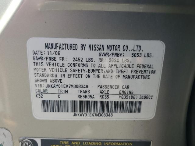 2007 Infiniti M35 Base