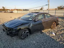 Salvage cars for sale at Windsor, NJ auction: 2024 Hyundai Elantra Limited