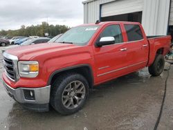 Salvage cars for sale at Montgomery, AL auction: 2015 GMC Sierra C1500 SLT