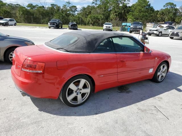 2008 Audi A4 S-LINE 2.0T Cabriolet