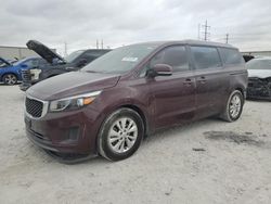 KIA salvage cars for sale: 2016 KIA Sedona LX