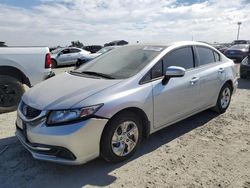 Honda Civic salvage cars for sale: 2015 Honda Civic LX