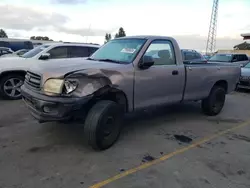 Salvage cars for sale at Hayward, CA auction: 2001 Toyota Tundra