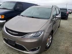 Chrysler salvage cars for sale: 2017 Chrysler Pacifica Touring L Plus