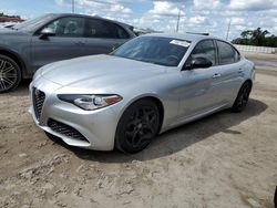 Salvage cars for sale at Riverview, FL auction: 2021 Alfa Romeo Giulia Sport